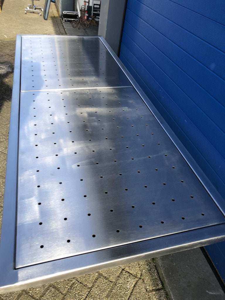 Aflegtafel wastafel voor overledenen, islamitische bewassing, Niet ingevuld, Niet ingevuld, Ophalen of Verzenden, Zo goed als nieuw