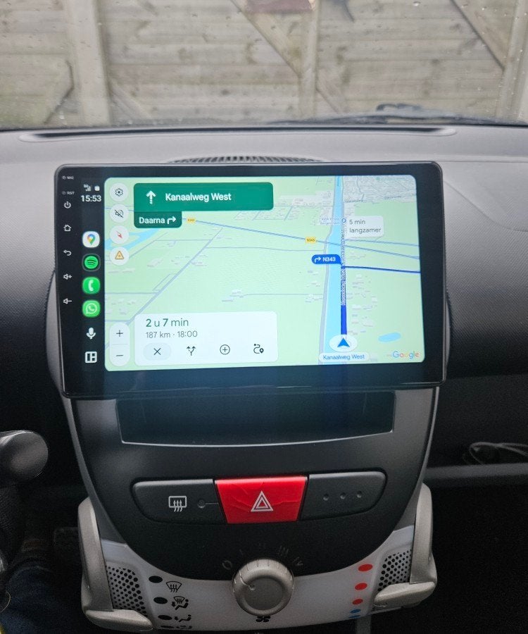 NIEUWE 10"RADIO MET CARPLAY C1-107 AYGO 2005 2012, Ophalen of Verzenden, Nieuw