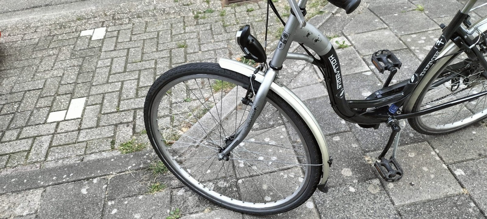 Hollandia Damesfiets met Versnellingen, Overige merken, Gebruikt, Velgrem, Versnellingen