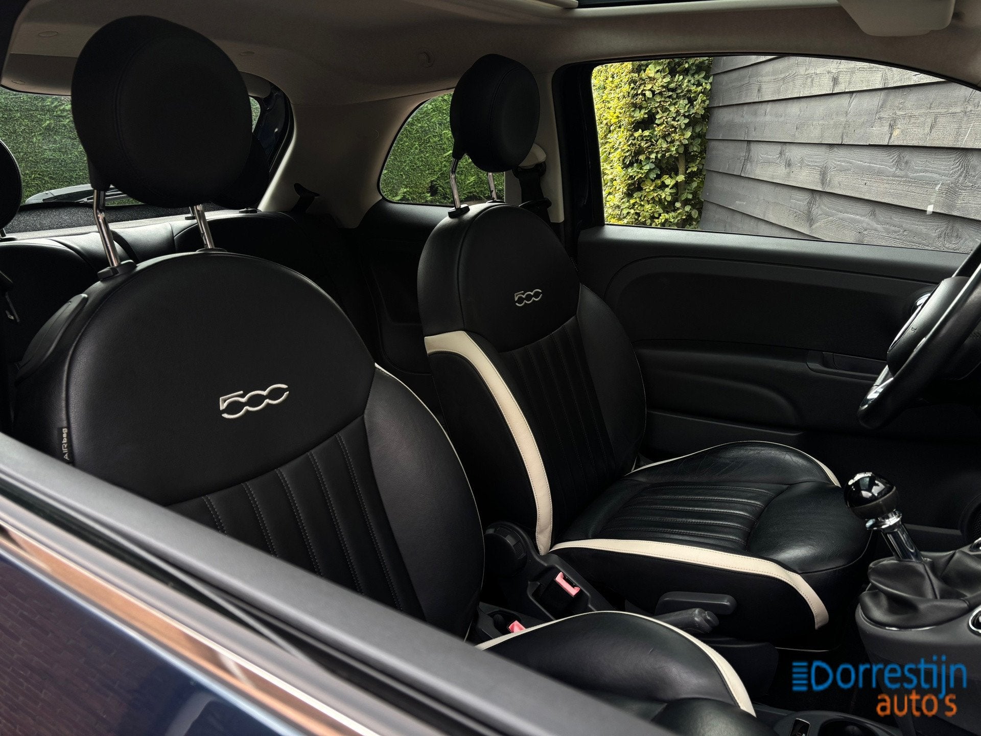 Fiat 500 0.9 TwinAir Turbo Lounge | Pano | Leder | Groot nav, Auto's, Voorwielaandrijving, Gebruikt, 905 kg, Bedrijf