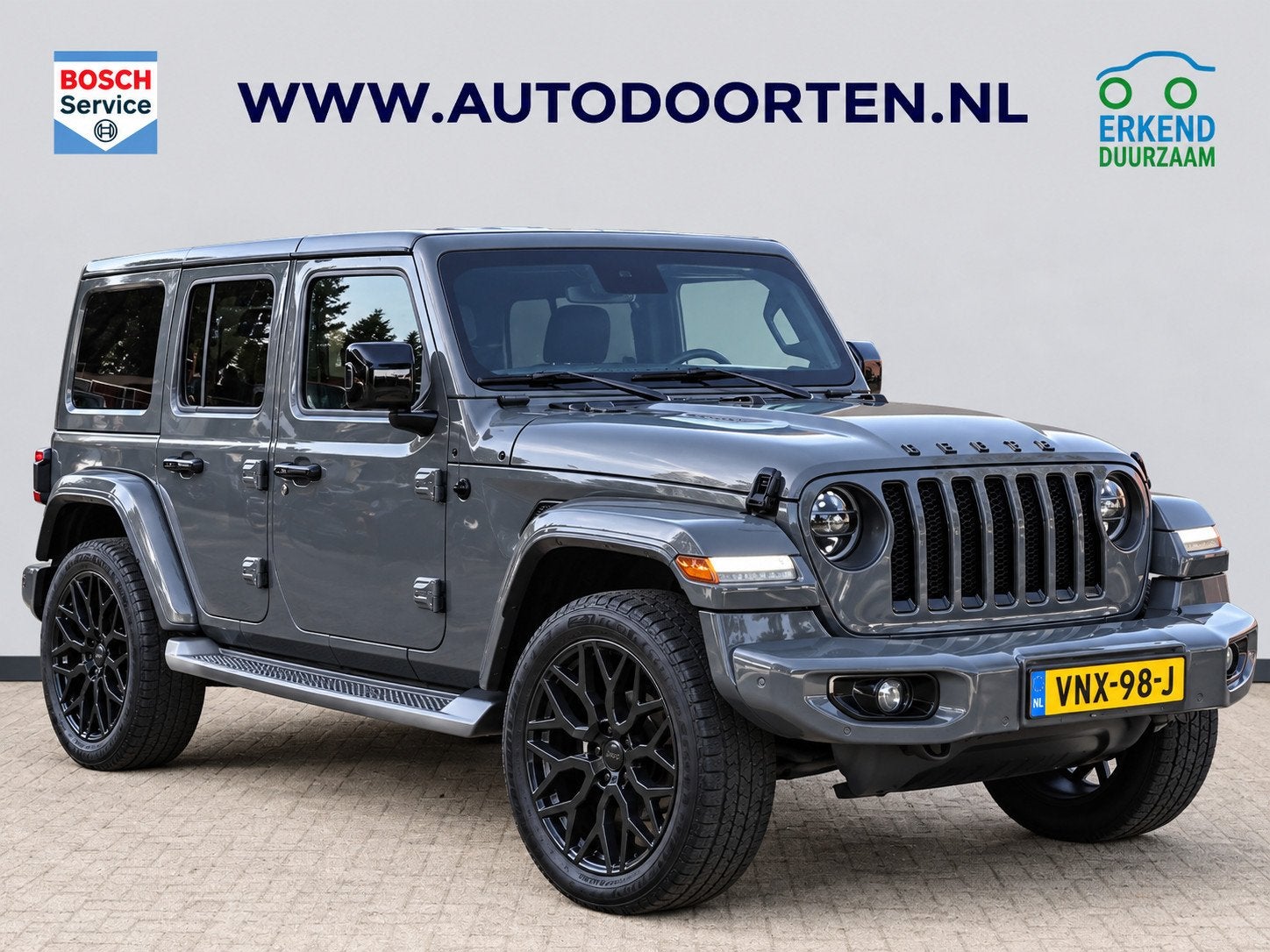 Jeep Wrangler 2.2D Rubicon|22" Brute|Adaptive|Leder|Trekhaak, Adaptive Cruise Control, Gebruikt, 4 cilinders, Leder