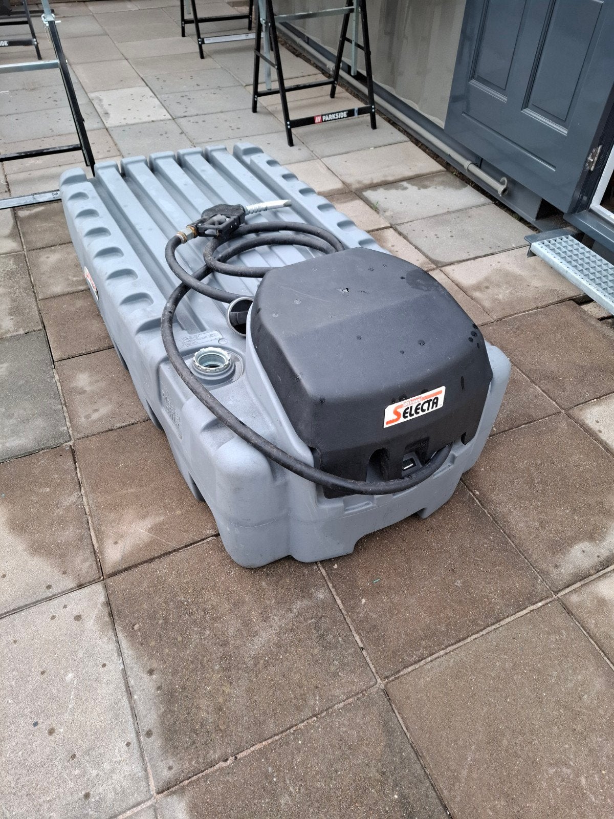 400L Gasolie Opslagtank met 12V Pomp, Ophalen