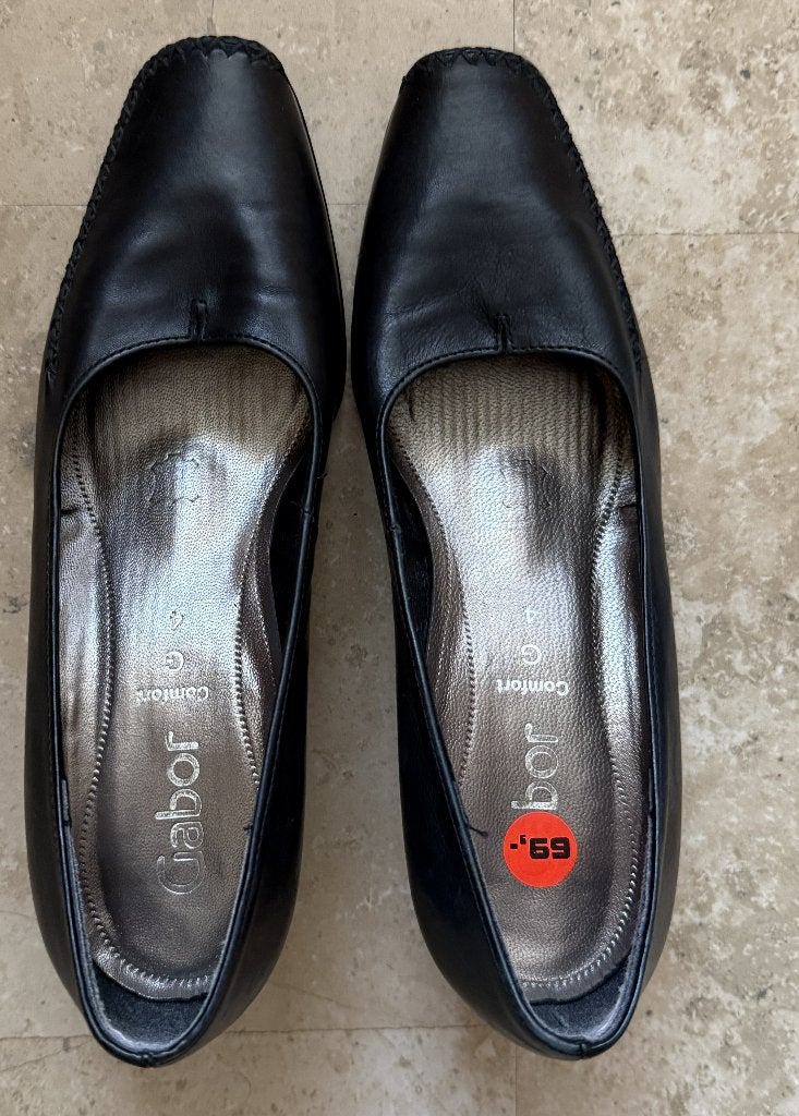 Gabor lederen pumps zwart maat 38, Kleding | Dames, Pumps, Zwart, Gabor, Ophalen of Verzenden