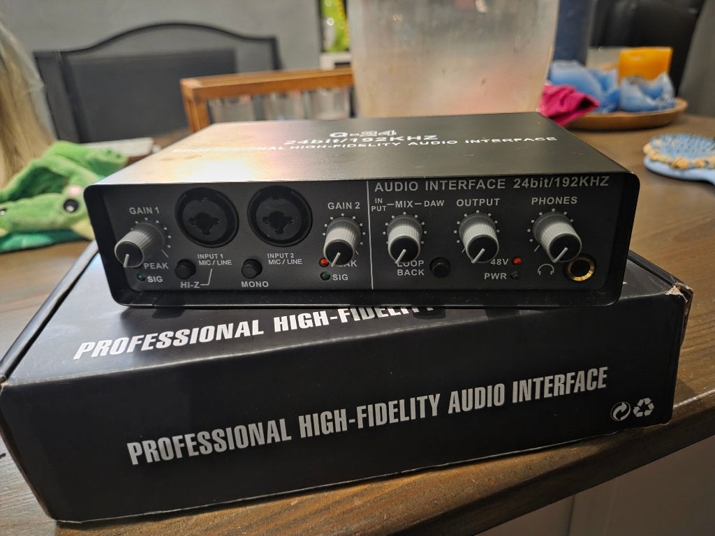 Audio interface q-24 ( Nieuw ), Computers en Software, Geluidskaarten, Ophalen of Verzenden, Nieuw