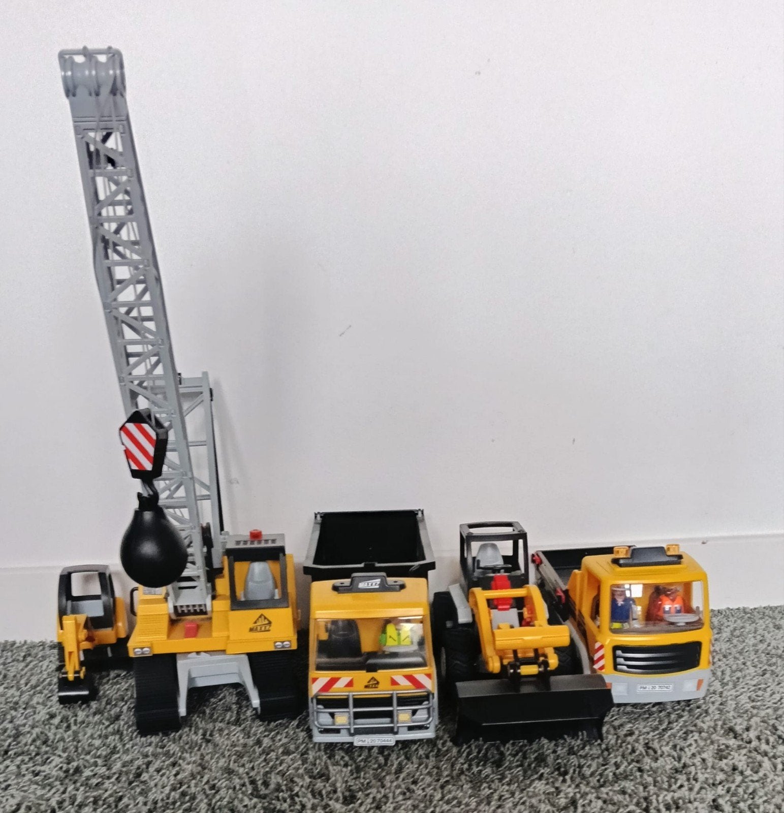 Playmobil Bouwplaats Maxx 5 met Voertuigen en Figuren, Ophalen, Gebruikt, Complete set, Overige typen