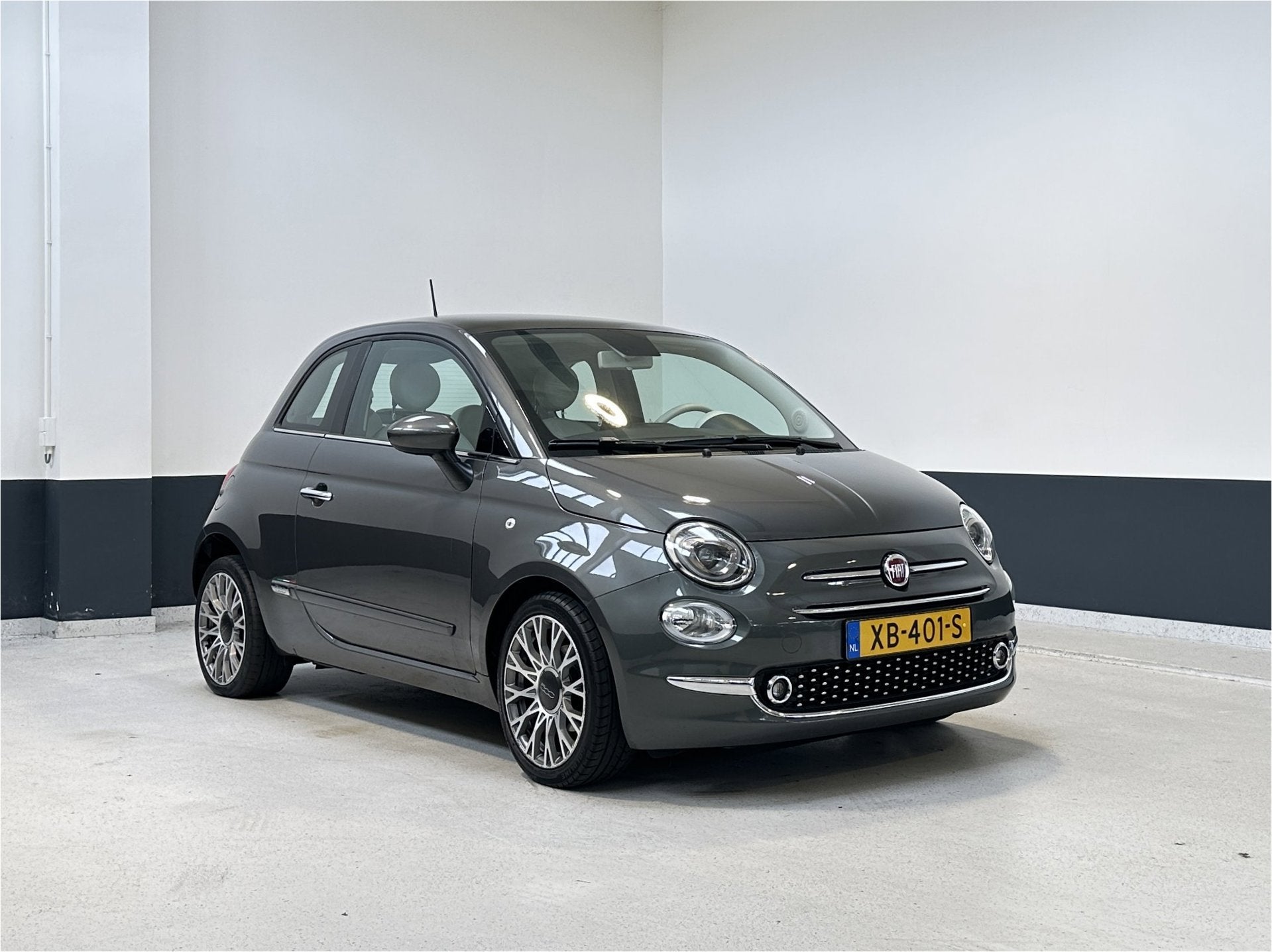 Fiat 500 C 0.9 TwinAir Turbo Lounge | NL | Panorama dak | AI, Auto's, Stof, Gebruikt, Cabriolet, Origineel Nederlands