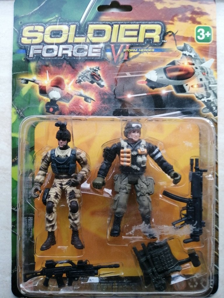 Actiefiguur Soldier Force 2 soldaten, Ophalen of Verzenden, Nieuw