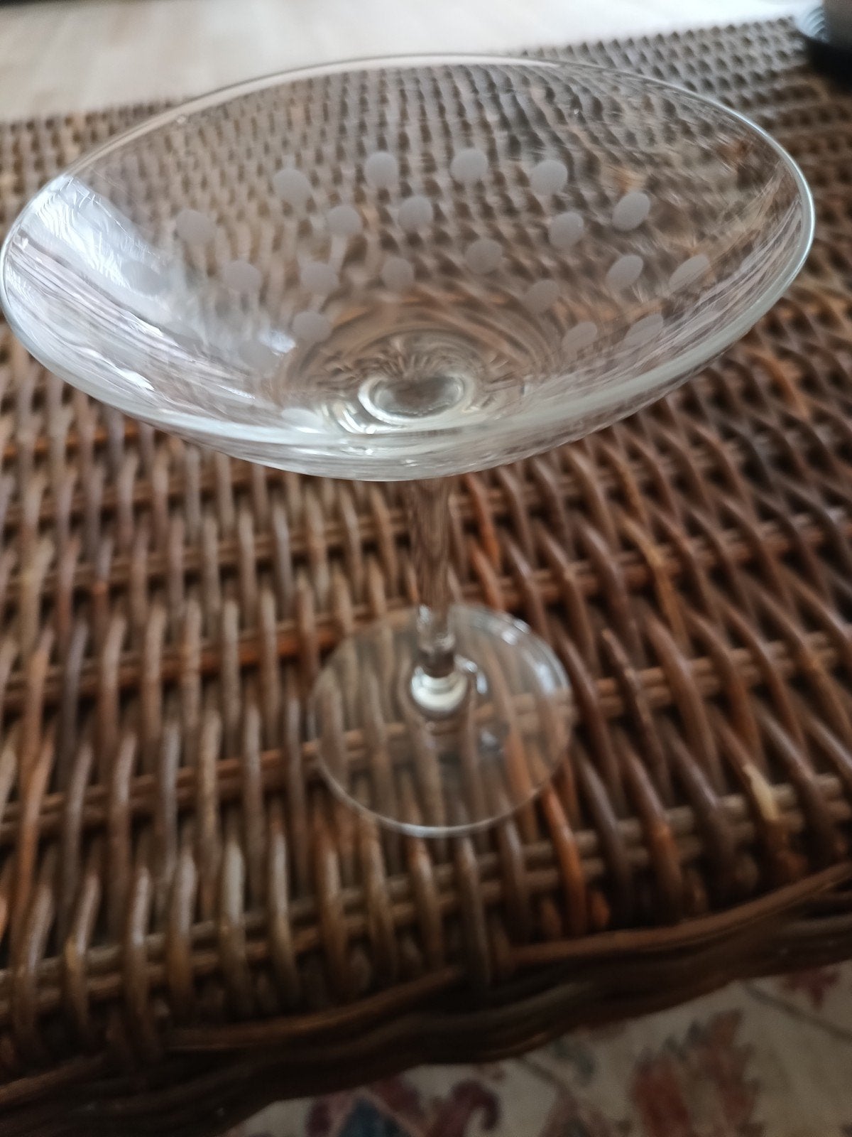 Glazen bonbon schaaltje, Huis en Inrichting, Ophalen of Verzenden, Rond, Glas