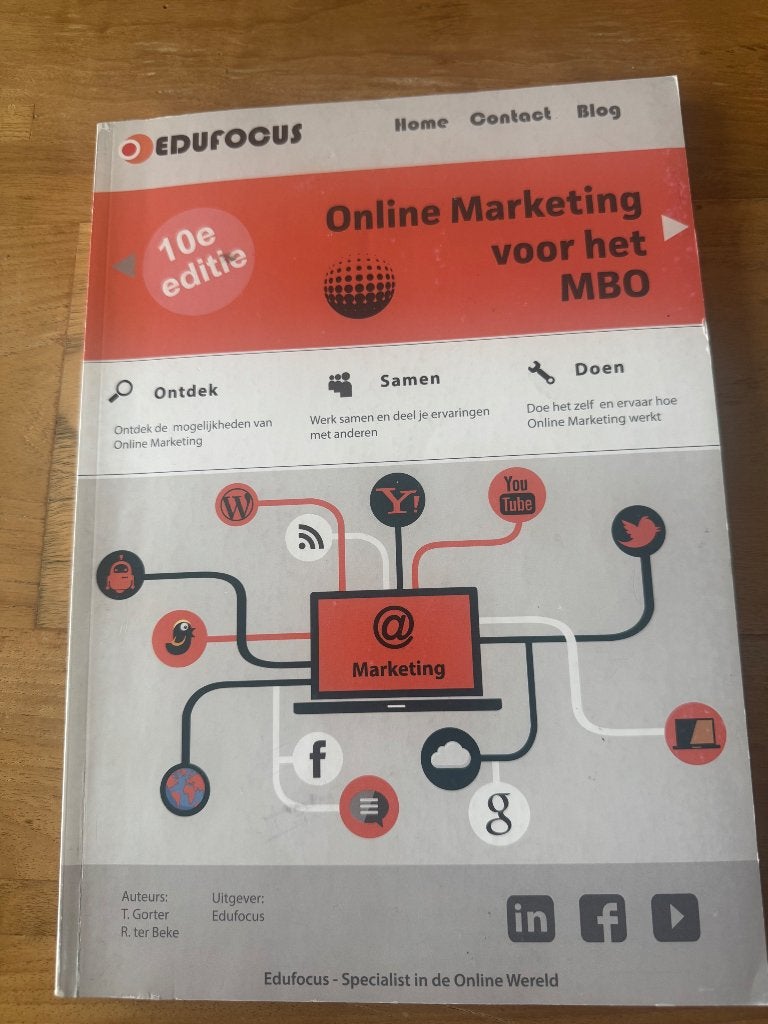 Mbo 4 marketing en communicatie boeken, Ophalen of Verzenden, Beta, Zo goed als nieuw, MBO