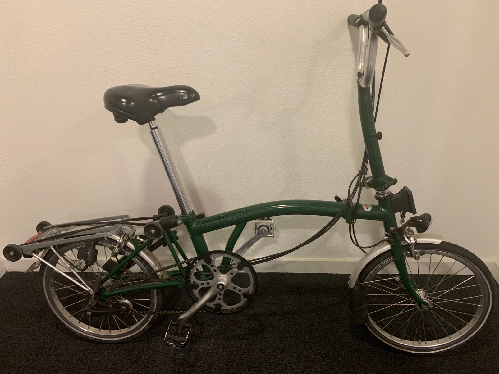 Brompton vouwfiets, Ophalen, Gebruikt, Brompton, 16 tot 18 inch