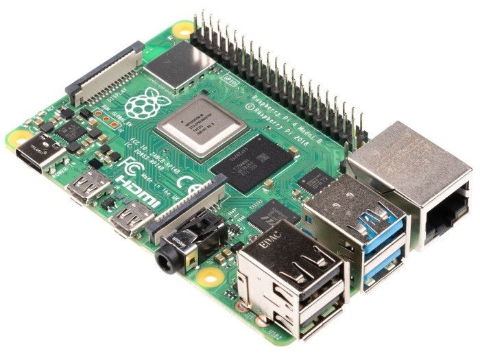 Raspberry pi 4 model b(4Gb ram), 480Gb ssd en Argon case, Minder dan 2 Ghz, Zo goed als nieuw, SSD, Raspberry pi