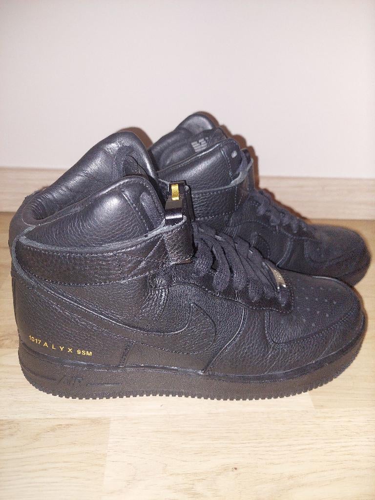 Nike x 1017 ALYX 9SM Air Force 1 High Triple Black, Zwart, Nike, Ophalen of Verzenden, Sneakers of Gympen