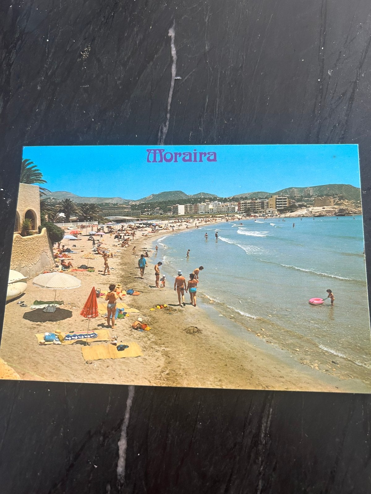 MORAIRA Spanje 1986, Ophalen of Verzenden, 1980 tot heden, Spanje