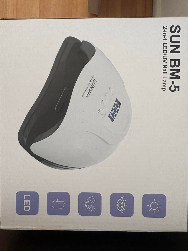 SUN BM-5 2-in-1 LED/UV Nagellamp voor Gelnagels, Ophalen of Verzenden, Nieuw, Overige typen