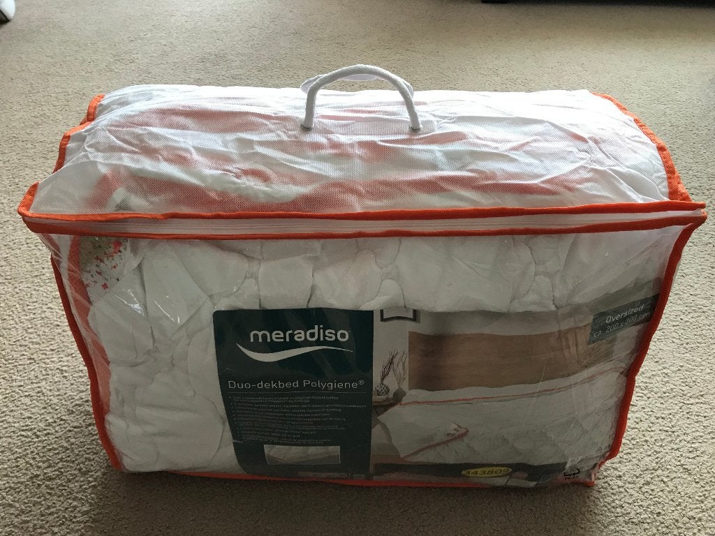 Duo Dekbed 200-200 Nieuw vaste prijs, Ophalen, Wit, Deken of Dekbed, Nieuw