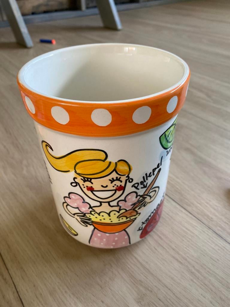 Blond Amsterdam pollepelpot, Ophalen of Verzenden, Zo goed als nieuw