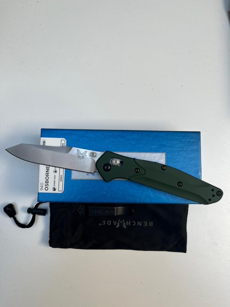 Benchmade 940 Osborne, Caravans en Kamperen, Kampeergereedschap, Zo goed als nieuw, Ophalen of Verzenden
