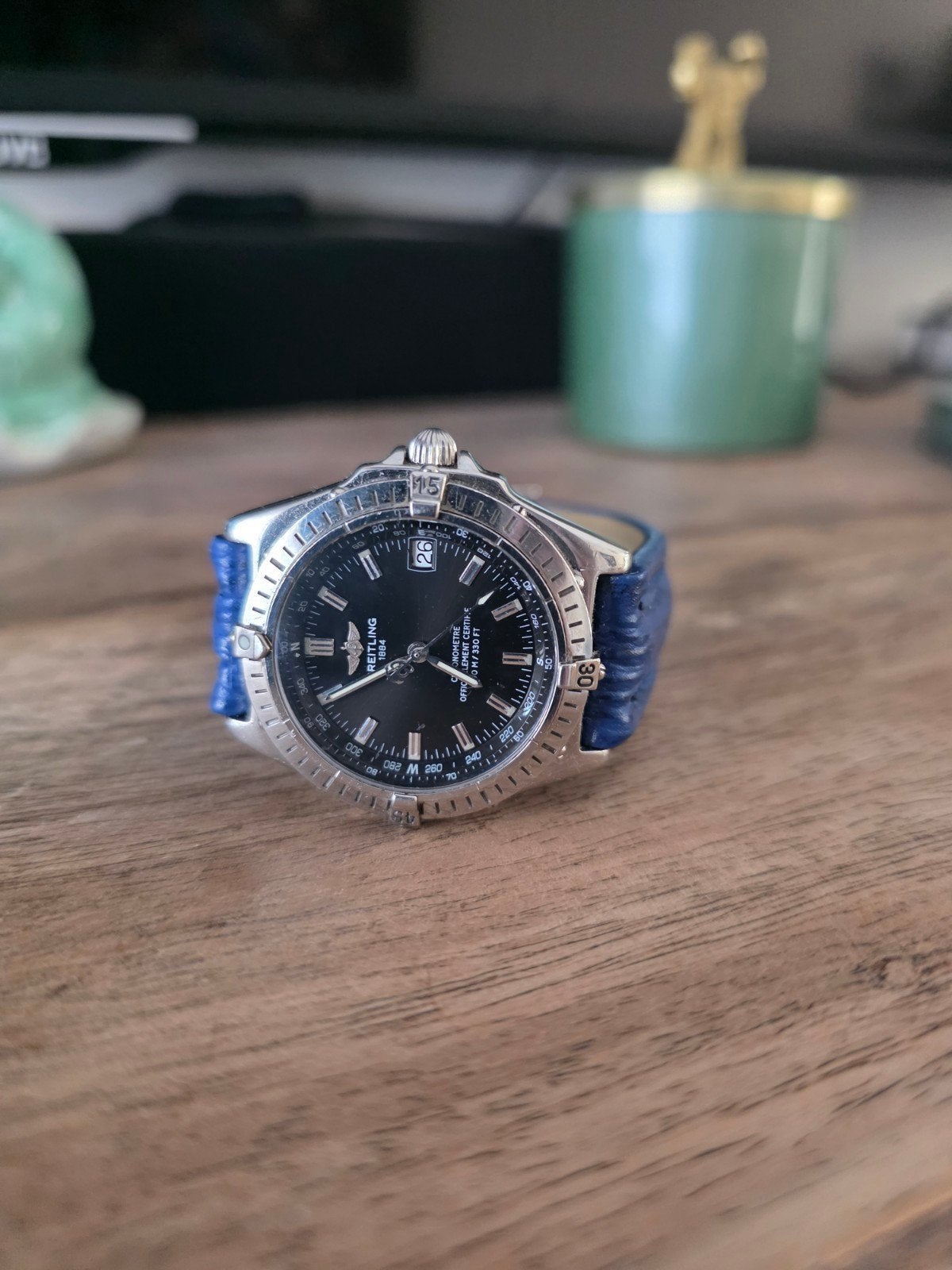 Breitling Windrider Wings automaat, Breitling, Polshorloge, Info@breitling.com, Leer