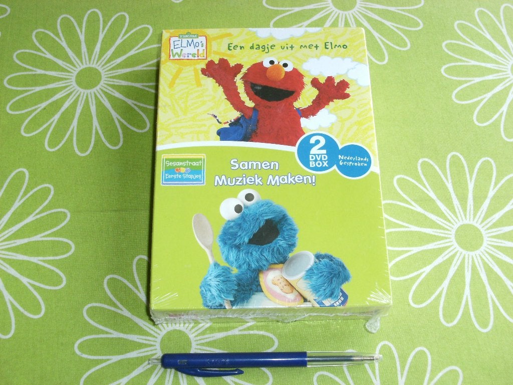 Nieuw in seal: Dubbel DVD met Elmo - Sesamstraat, Alle leeftijden, Ophalen of Verzenden, Nieuw in verpakking