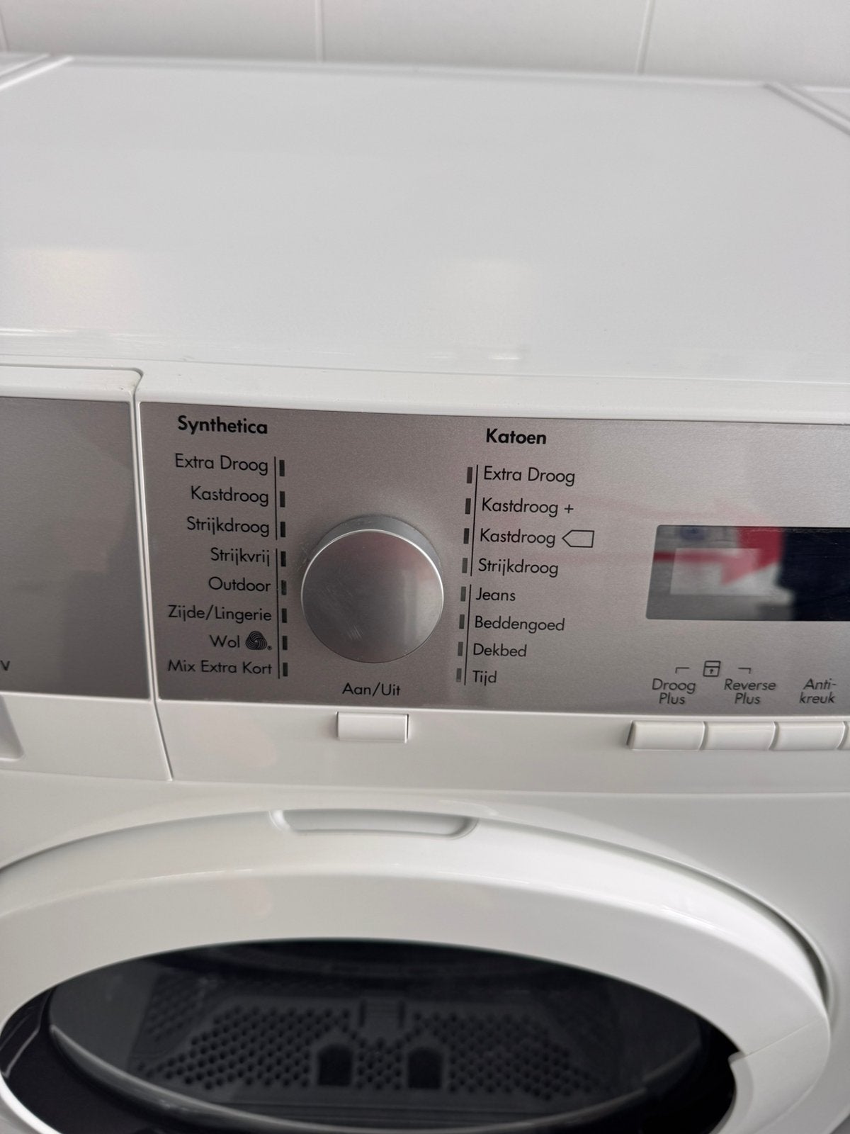 AEG WARMTEPOMPDROGER 8 KG A+++ met 1 jaar garantie, 6 tot 8 kg, N, Anti-kreukfase, N