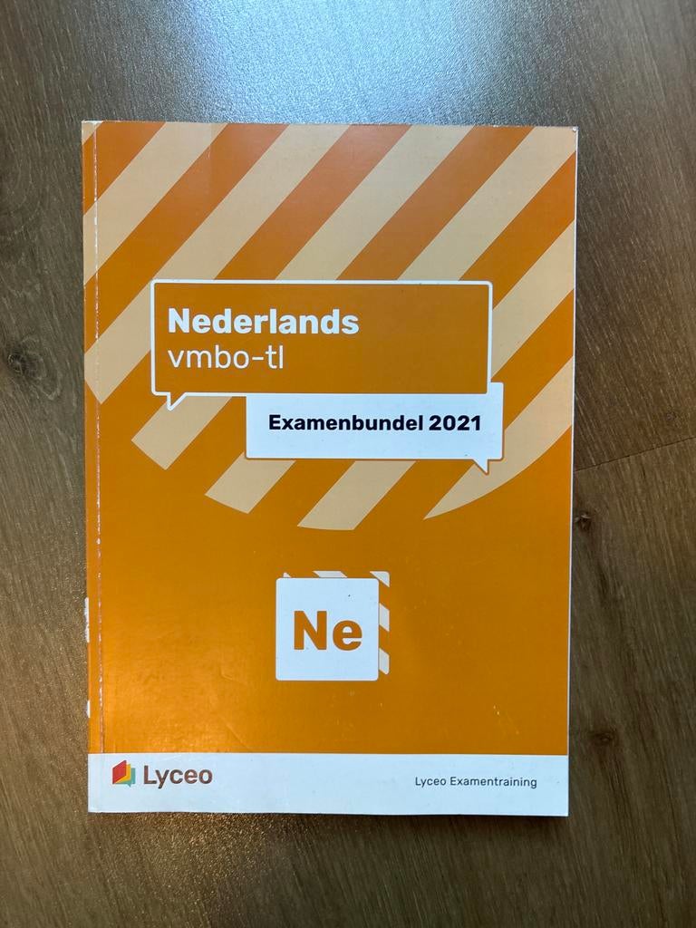Examenbundel Nederlands vmbo-tl 2021, Boeken, Schoolboeken, Ophalen of Verzenden, Gelezen, VMBO, Nederlands