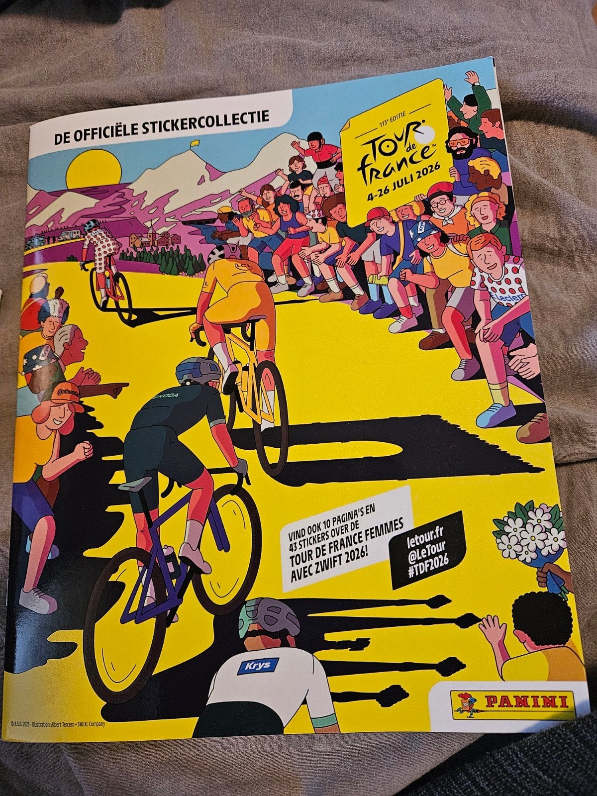 Tour de France 2026 panini stickers, Ophalen of Verzenden