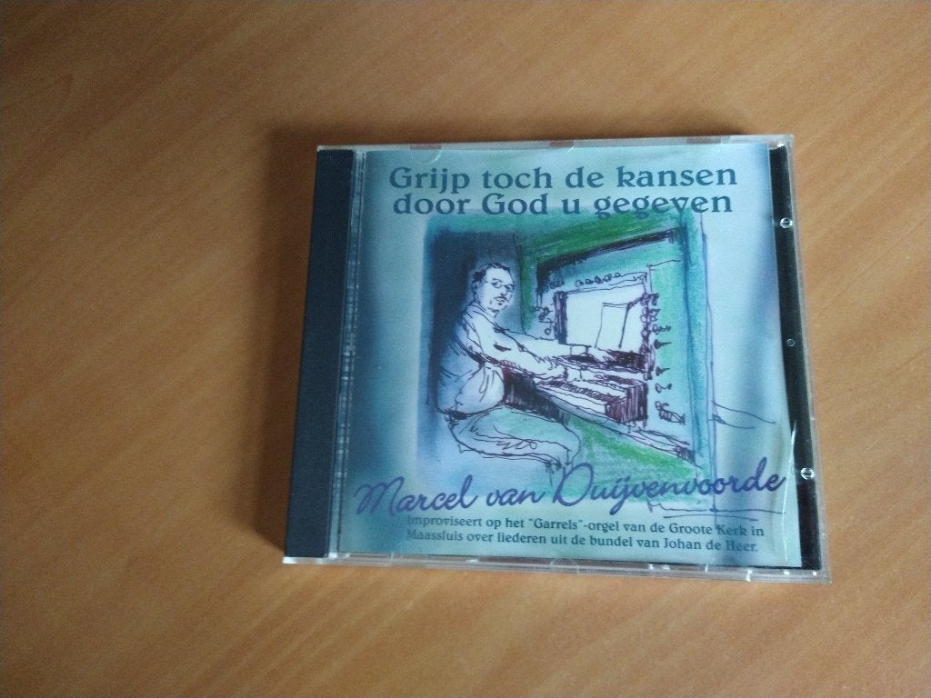 CD Marcel van Duyvenvoorde improviseert - orgel Maassluis, Ophalen of Verzenden, Zo goed als nieuw, Geestelijke liederen, Orgel