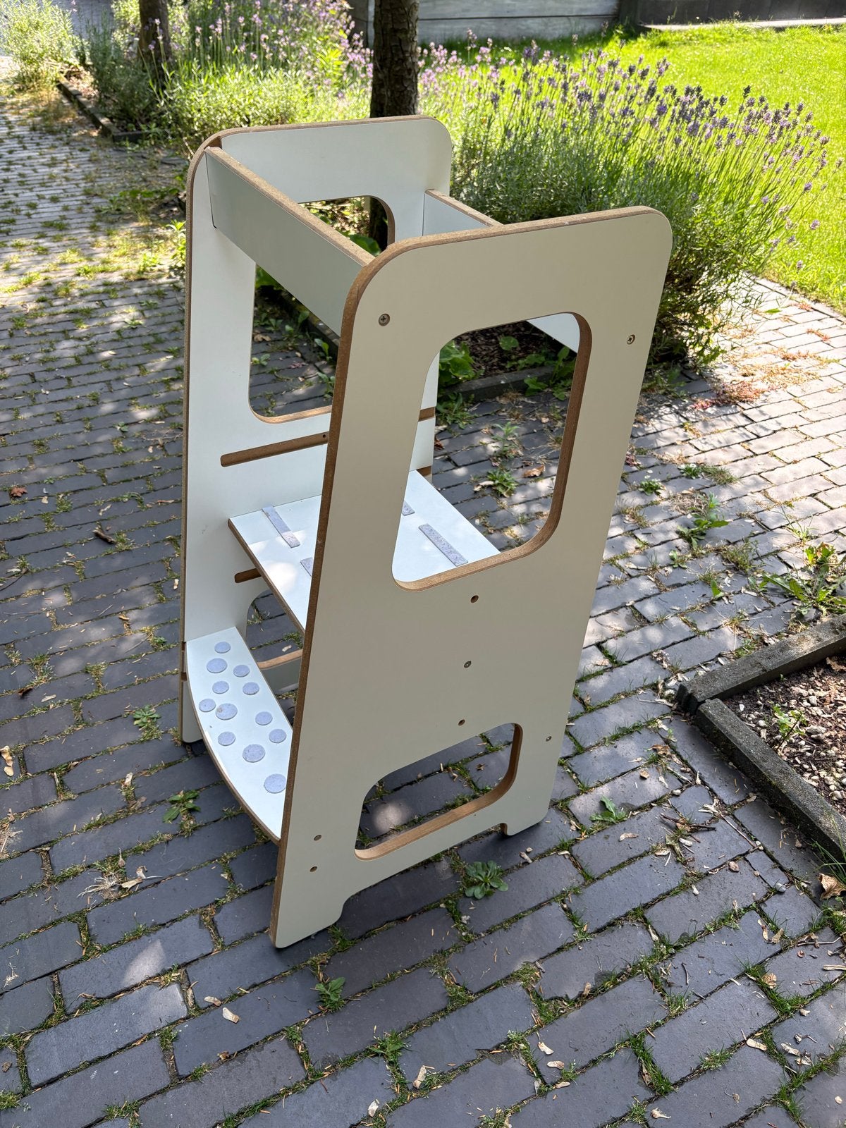 Houten leertoren / keukenhulp voor kinderen, Kinderen en Baby's, Kinderstoelen, Ophalen, Gebruikt, Overige typen