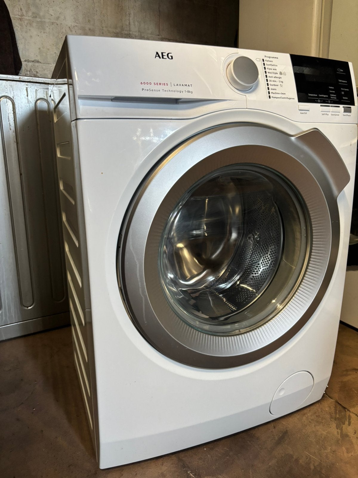 AEG Lavanat 8kg wasmachine - 60x60x85H, 1025xe, 8 tot 10 kg, Ophalen of Verzenden, Re