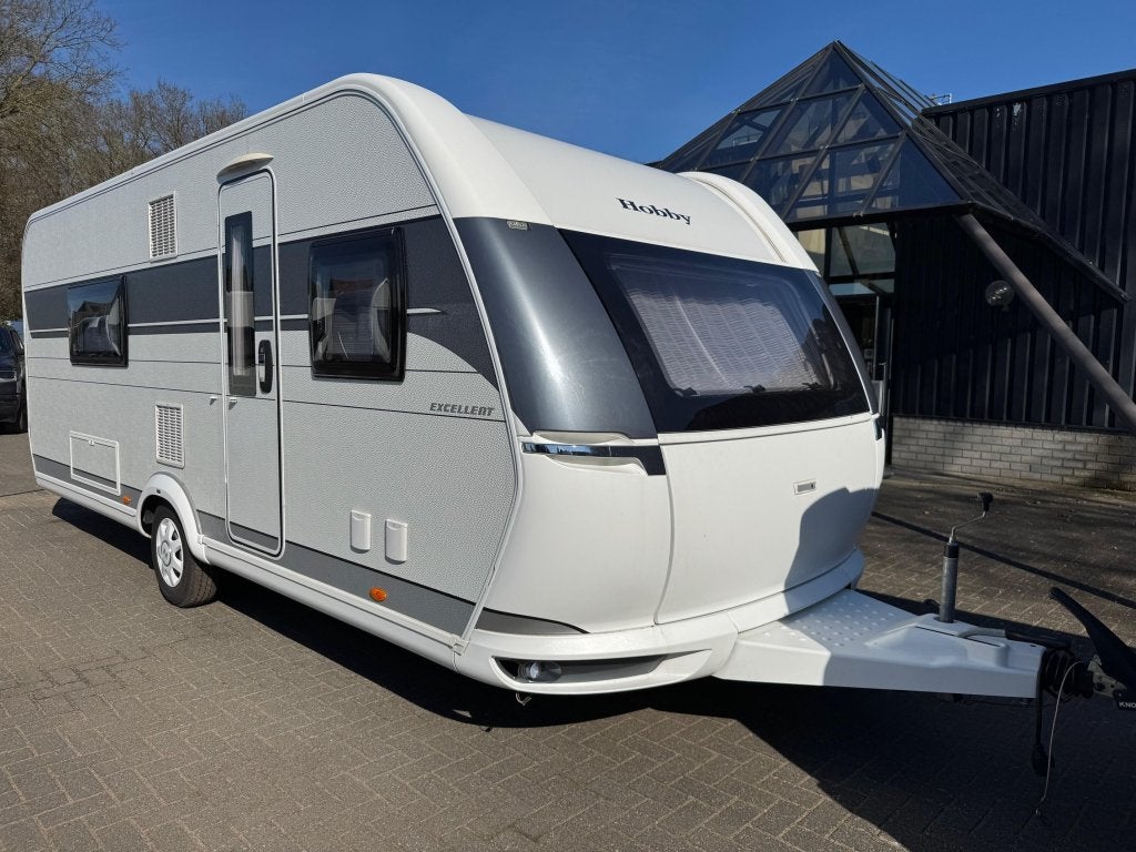 Hobby Excellent 560 WFU 2021 | Grote badkamer | Airco, Caravans en Kamperen, Caravans, Rondzit, Hobby, Bedrijf, Overige typen