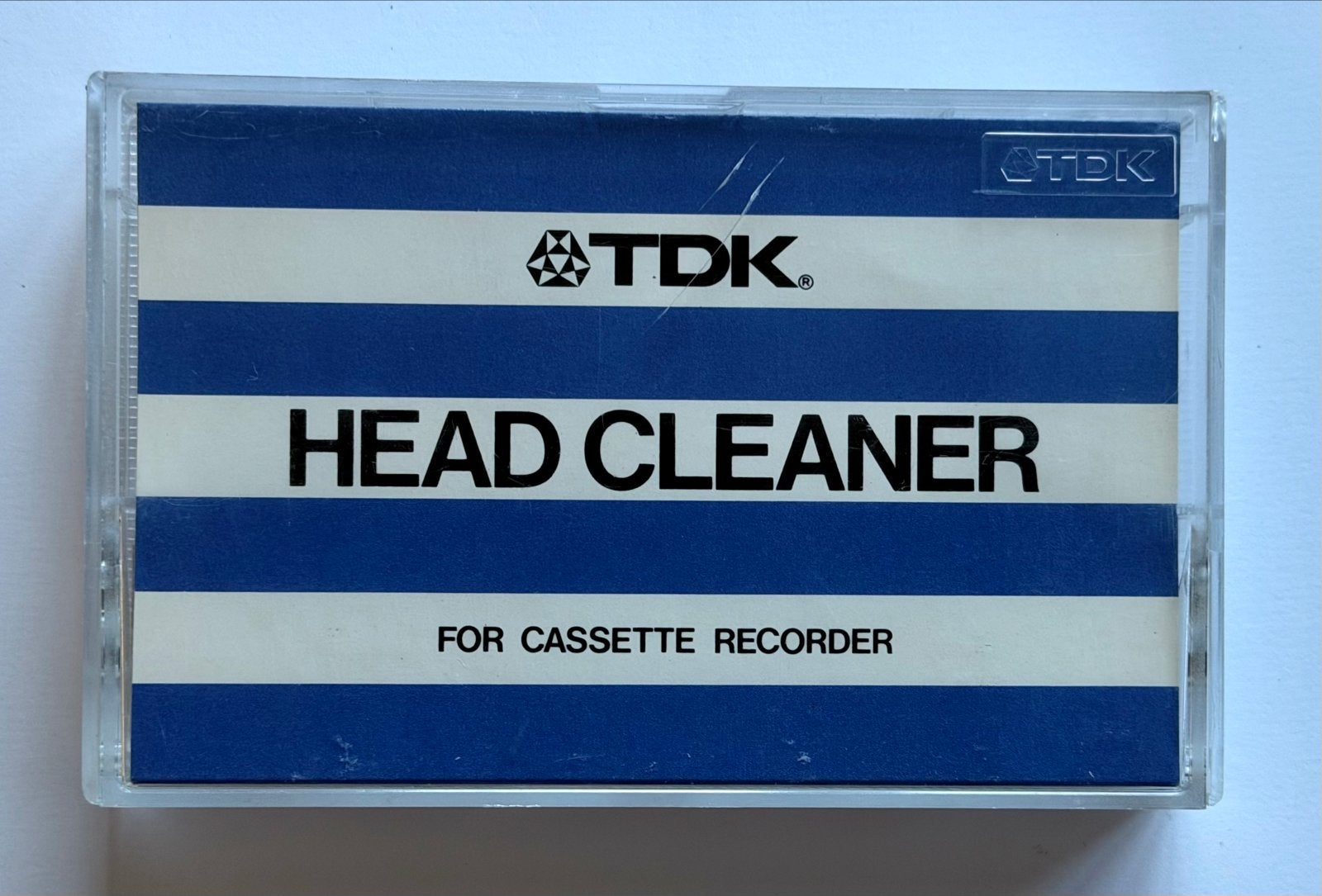 TDK Head Cleaner HC-1 voor Cassette Recorder, Gebruikt, Overige genres, 1 bandje, Ophalen of Verzenden