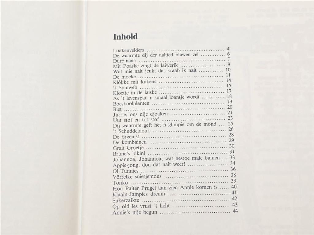 Bie Ons op \'t Dörp — Gronings Dialect, Jan J. Boer, Ophalen of Verzenden, Gelezen