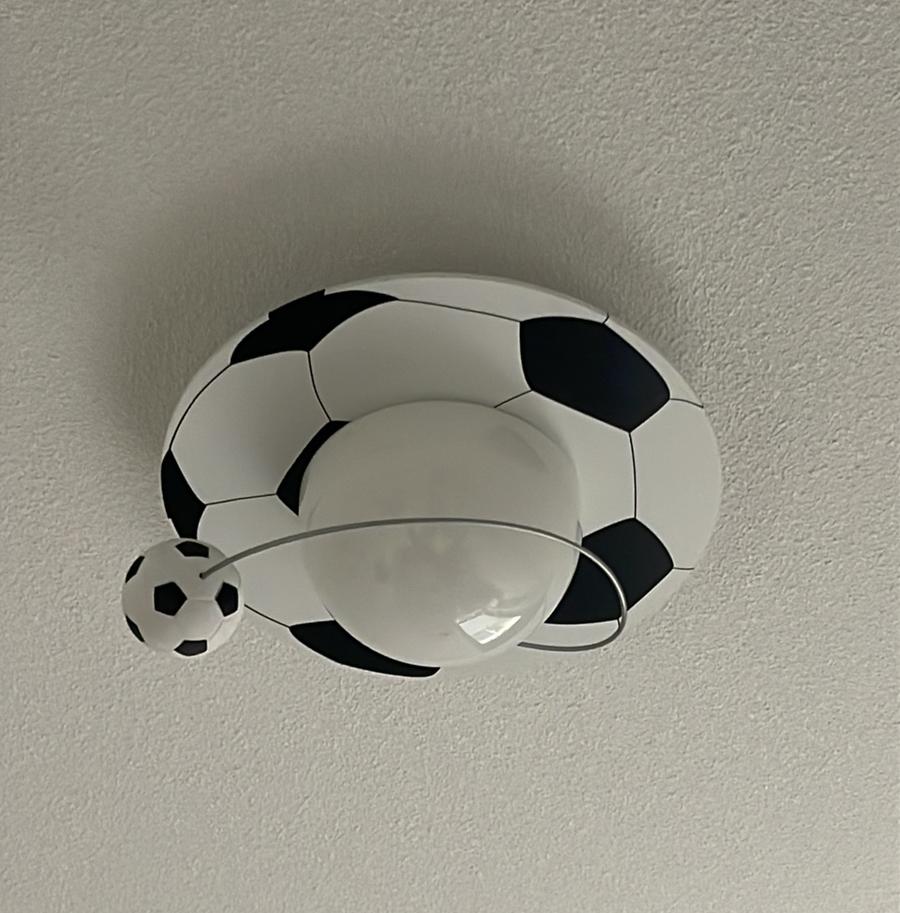 Voetbal plafonnière, Huis en Inrichting, Ophalen of Verzenden, Zo goed als nieuw, Hout