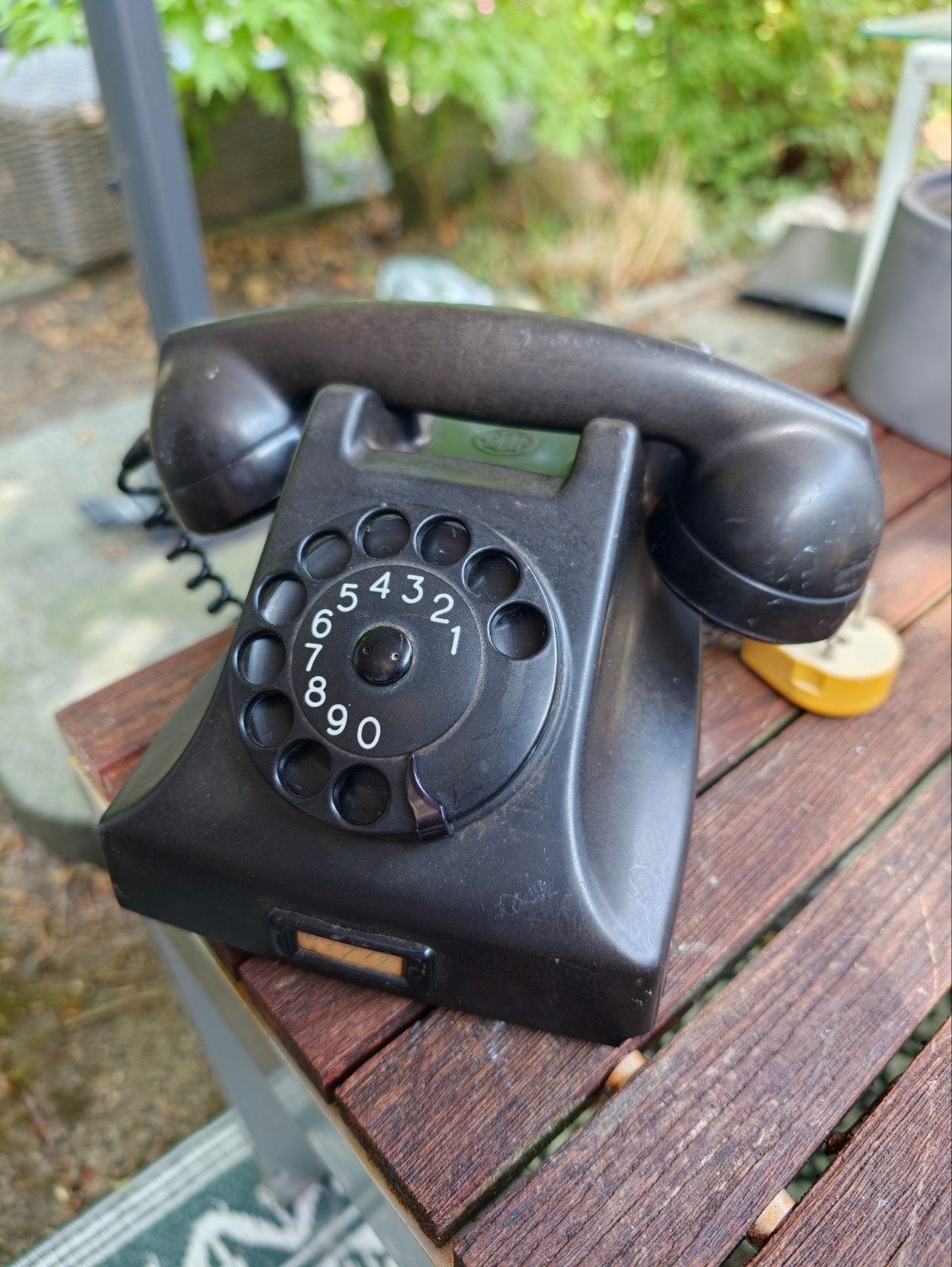 Vintage PTT Ericsson Bakeliet Telefoon - Zwart, Verzenden