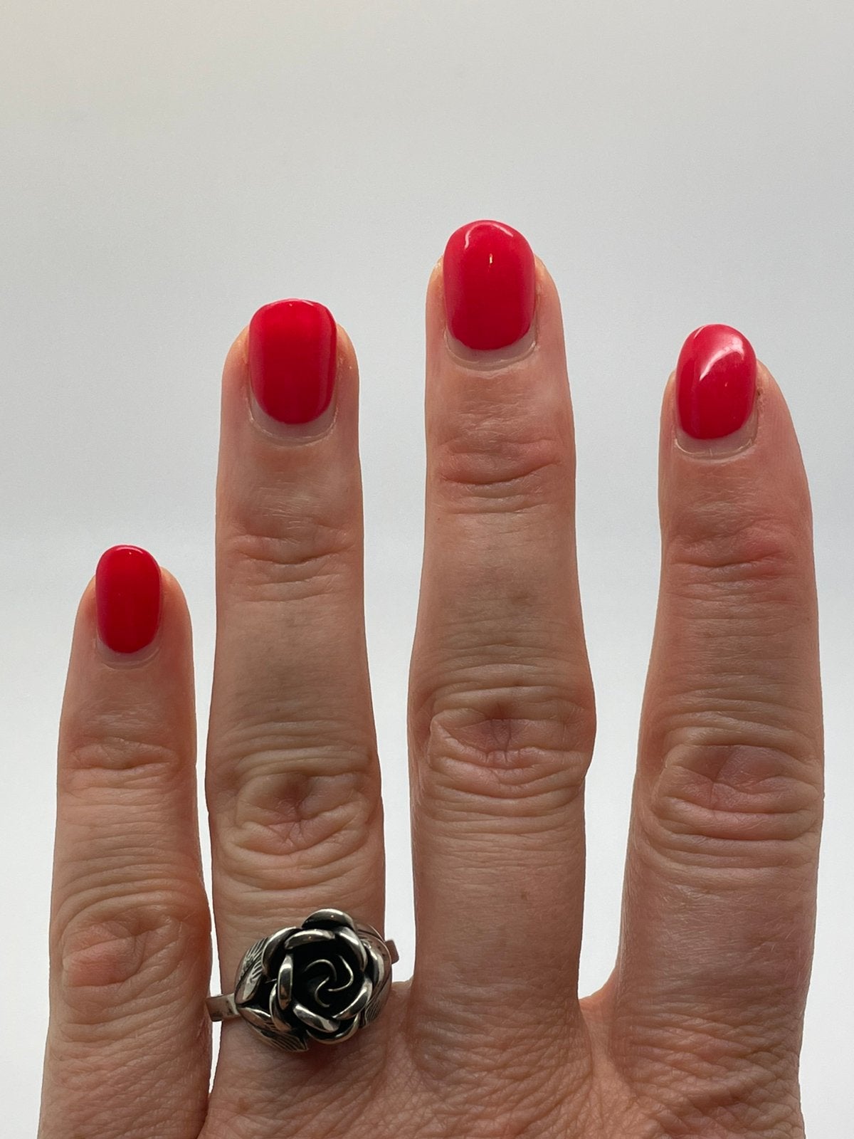 E582 Prachtige zilveren TEKA ring (verstelbaar), Ophalen of Verzenden, Zilver, Ring