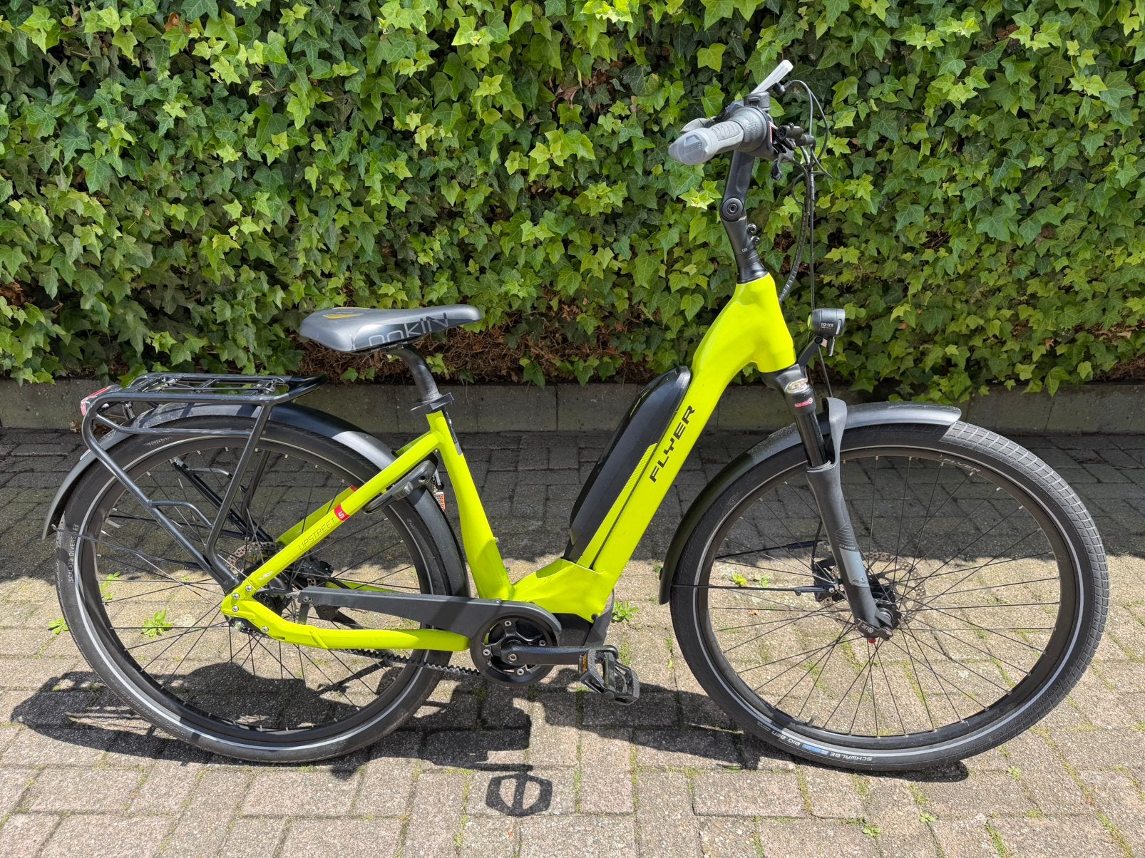 Flyer upstreet 5 Elektrische fiets Accu 600Wh Middenmotor!, 47 tot 51 cm, Ophalen of Verzenden, Zo goed als nieuw