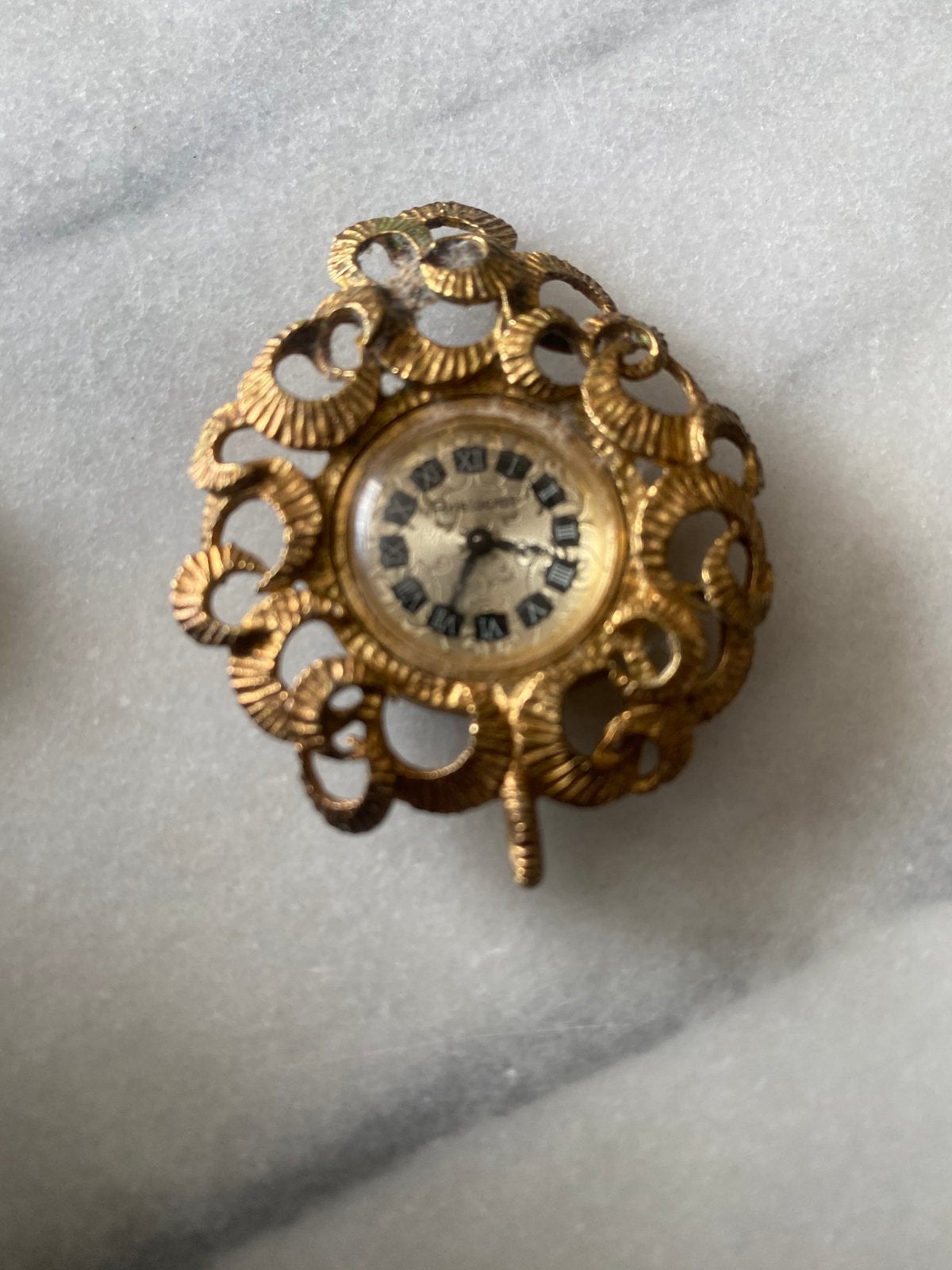 Oude dames horloges doet het niet, Verzenden, Zo goed als nieuw, Staal, Overige merken
