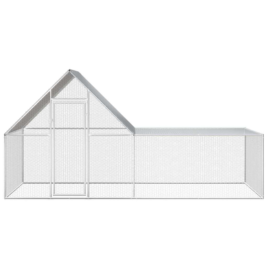 Buitenhok kippenhok kippenren 4x2x2 m GRATIS VERZENDING!, Dieren en Toebehoren, Pluimvee | Toebehoren, Kippenhok of Kippenren