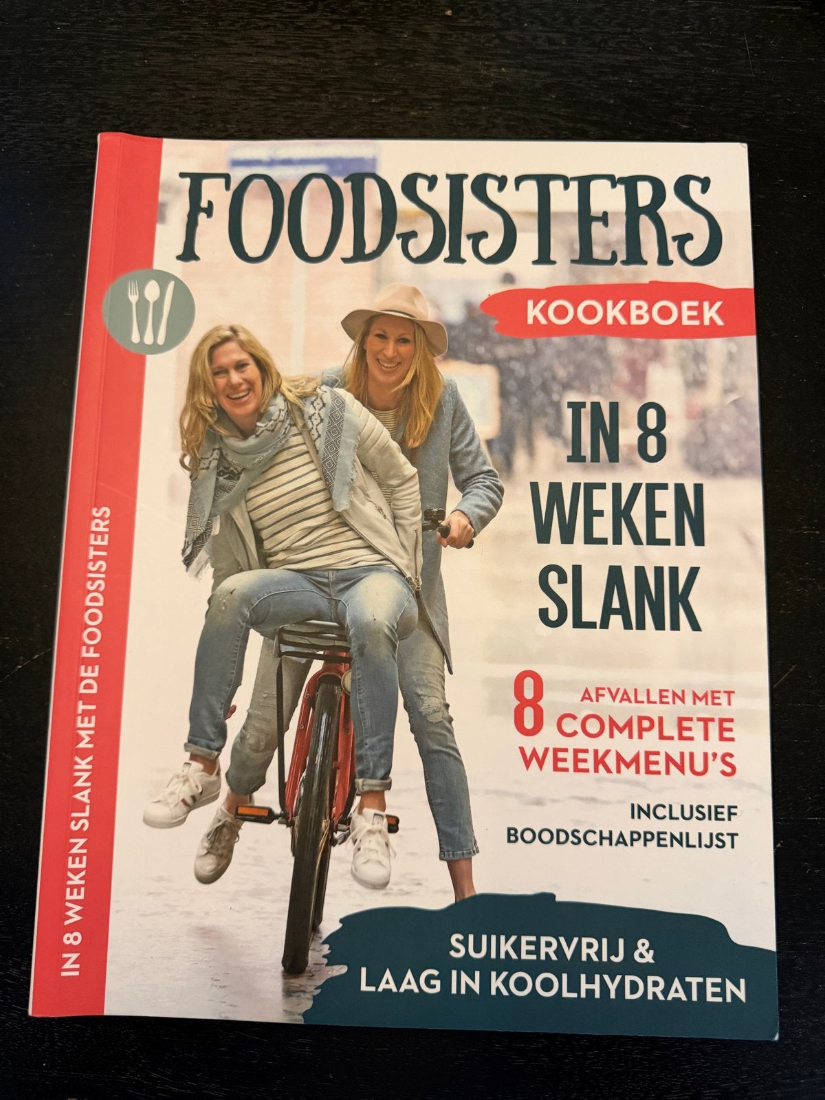 FoodSisters Kookboek: In 8 Weken Slank, Ophalen of Verzenden, Zo goed als nieuw