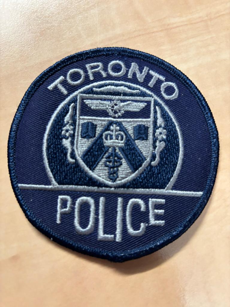 Mouwembleem police toronto canada, Ophalen of Verzenden, Landmacht, Amerika, Embleem of Badge