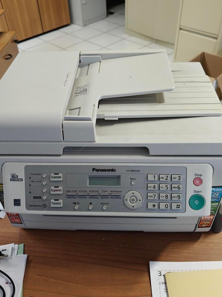 printer, Ophalen, Gebruikt, Panasonic, All-in-one