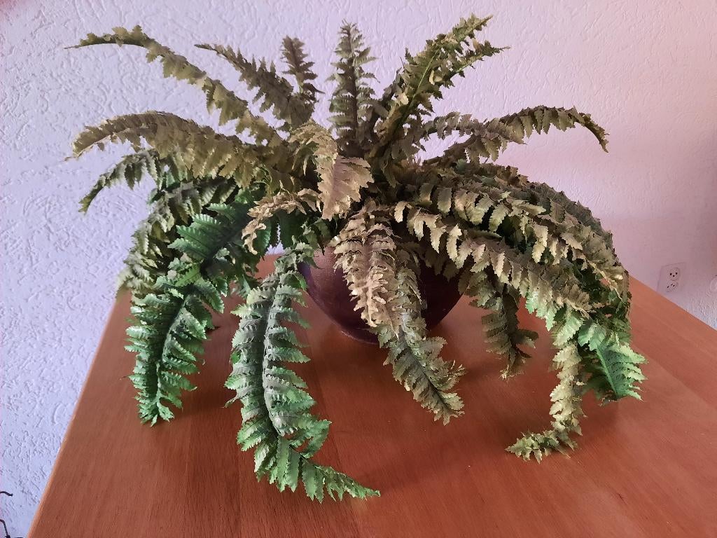 Kunstplant in pot ( J7 ), Binnen, Groen, Onderhoudsvrij, Kunstplant