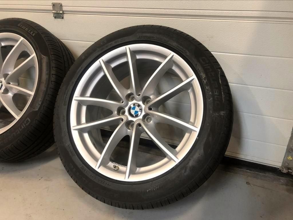 18inch Originele BMW Velgen Style 618 Zgn A merk Banden5x112, 18 inch, Gebruikt, -, -