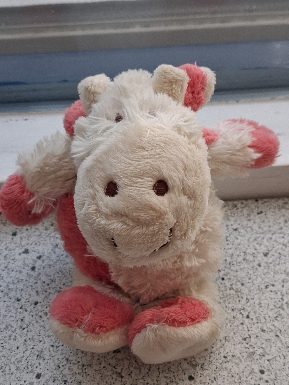 Hertog IJs roze koetje koe schaap schaapje merk Happy Horse, Happy Horse, Wasbaar, Ophalen of Verzenden, Zo goed als nieuw