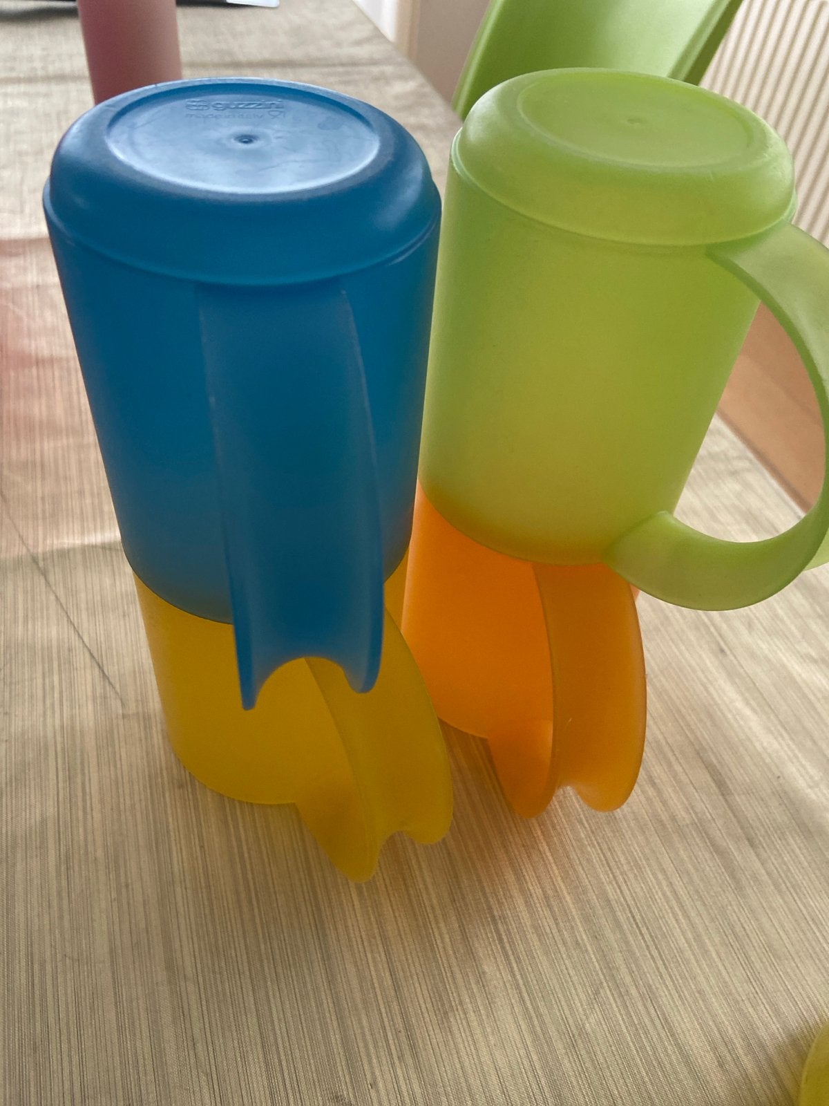 Guzzini drinkbekers voor kinderen, 2 stuks, Ophalen, Gebruikt, Drinkbeker, Overige merken