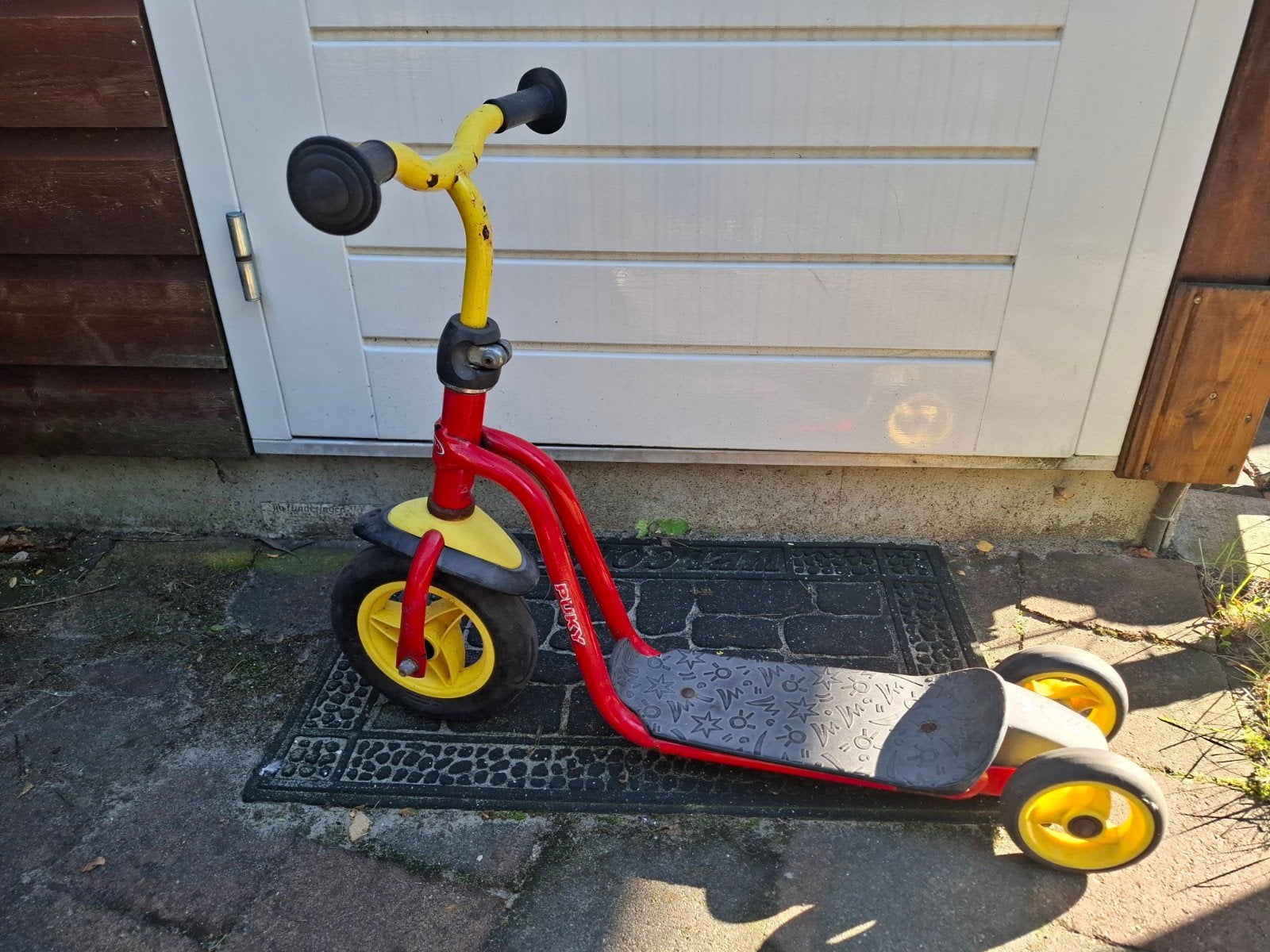 Puky step met 3 wielen - rood/geel, Ophalen, Gebruikt, Gewone step, Puky