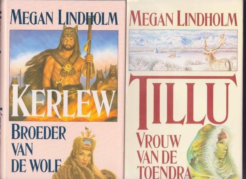 Megan Lindholm * Het Rendiervolk deel 1 + 2, Boeken, Fantasy, Zo goed als nieuw, Ophalen of Verzenden