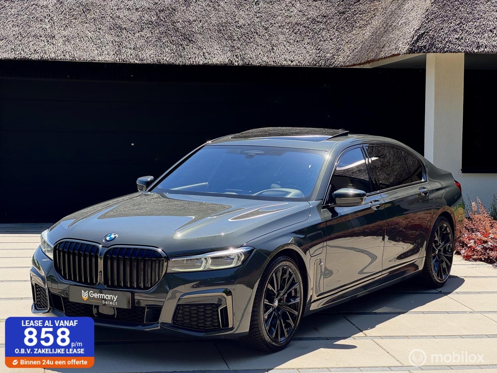 BMW 7-serie 745Le LWB M-Sport / Bowers&Wilkins / Skylounge, Auto's, Automaat, Dealer onderhouden, Gebruikt, 394 pk