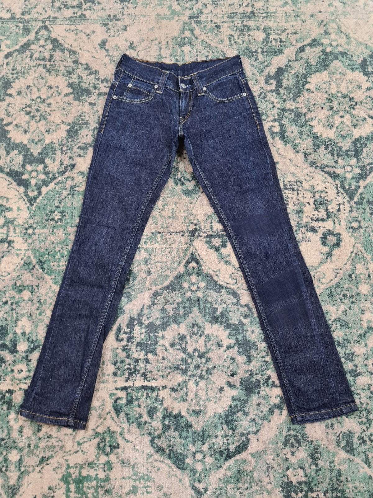 Levi’s straight fit W27 L32 Tulsi2732 Low-rise, Blauw, Ophalen of Verzenden, Zo goed als nieuw, W27 (confectie 34) of kleiner