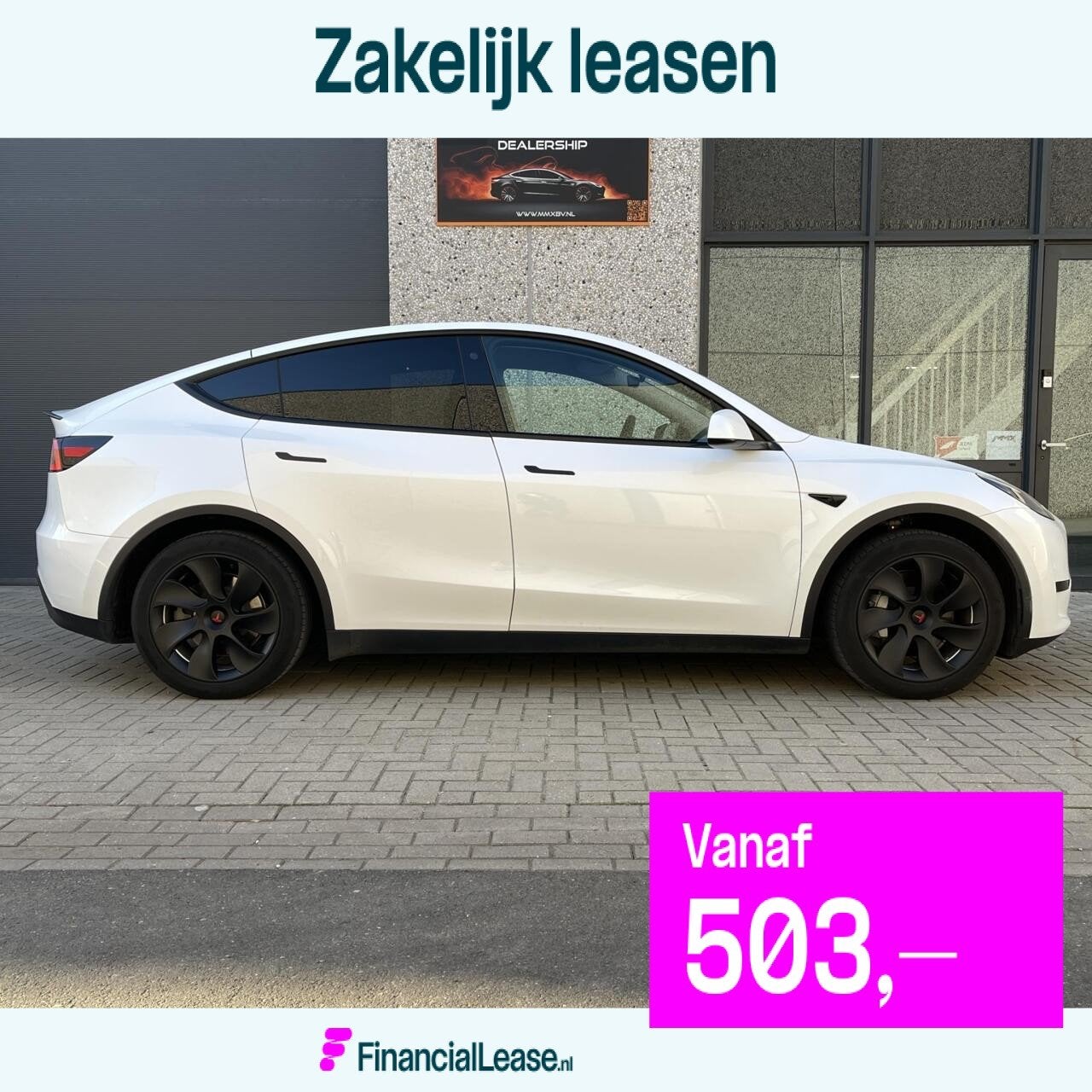 Tesla Model Y + MMX PACK + IAP, Automaat, Adaptive Cruise Control, Achterwielaandrijving, Gebruikt